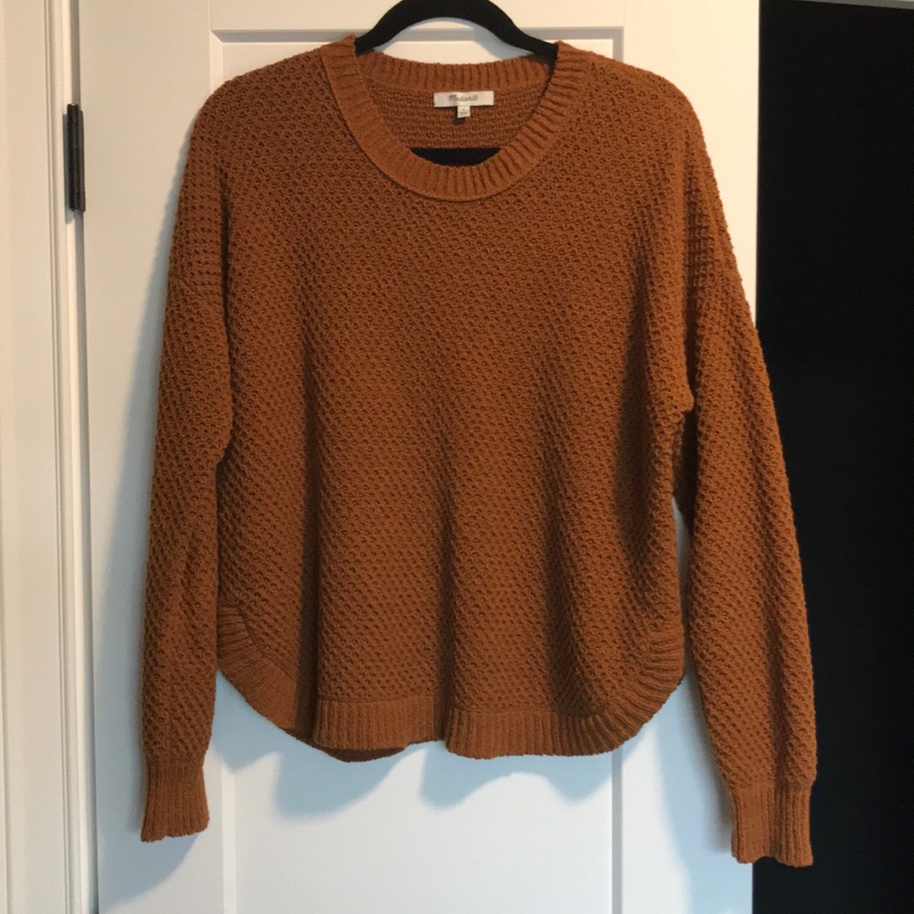 Madewell sweater, Egyptian gold